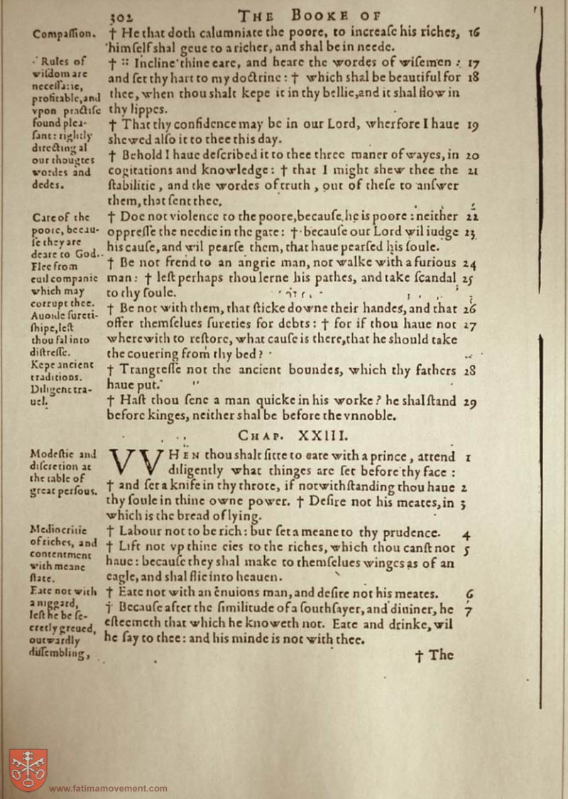 Original Douay Rheims Catholic Bible scan 1437