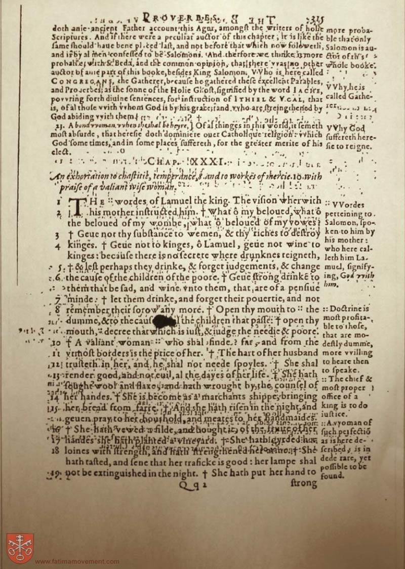 Original Douay Rheims Catholic Bible scan 1450