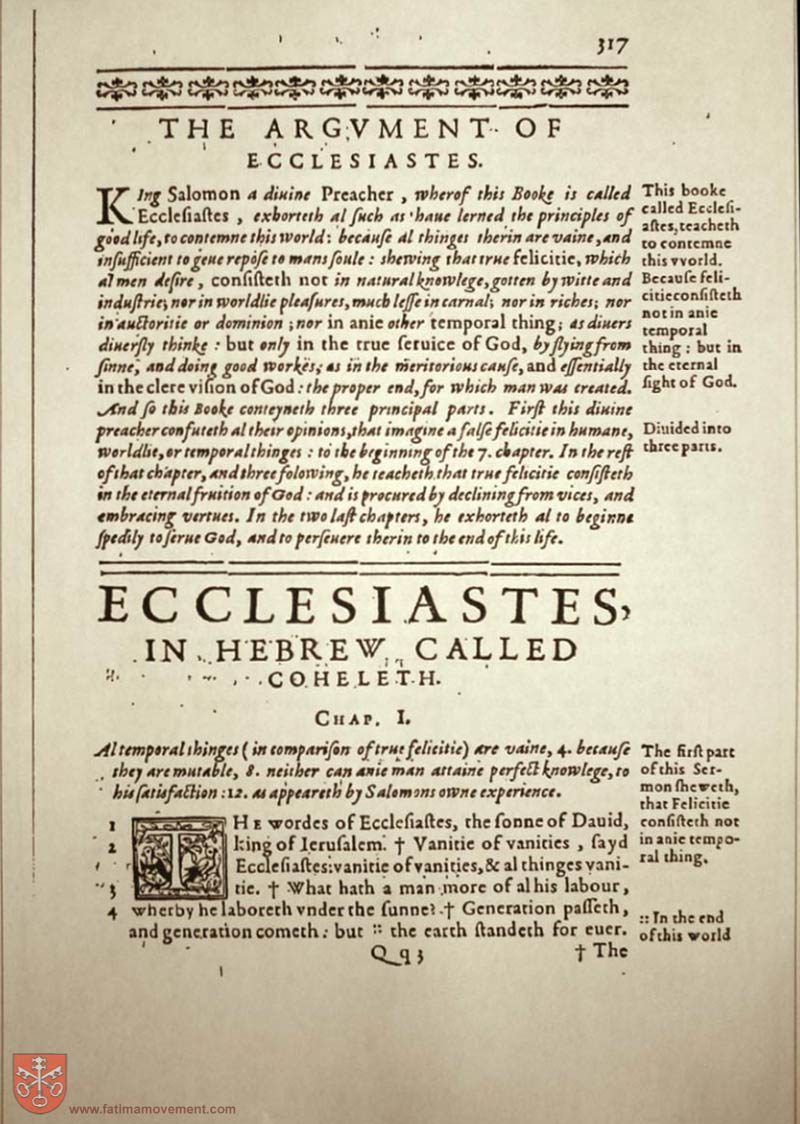 Original Douay Rheims Catholic Bible scan 0000