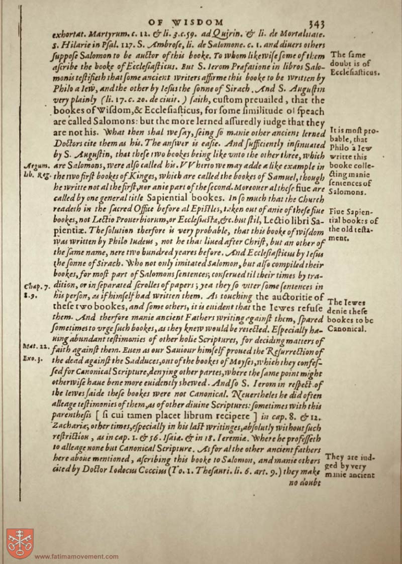 Original Douay Rheims Catholic Bible scan 0000