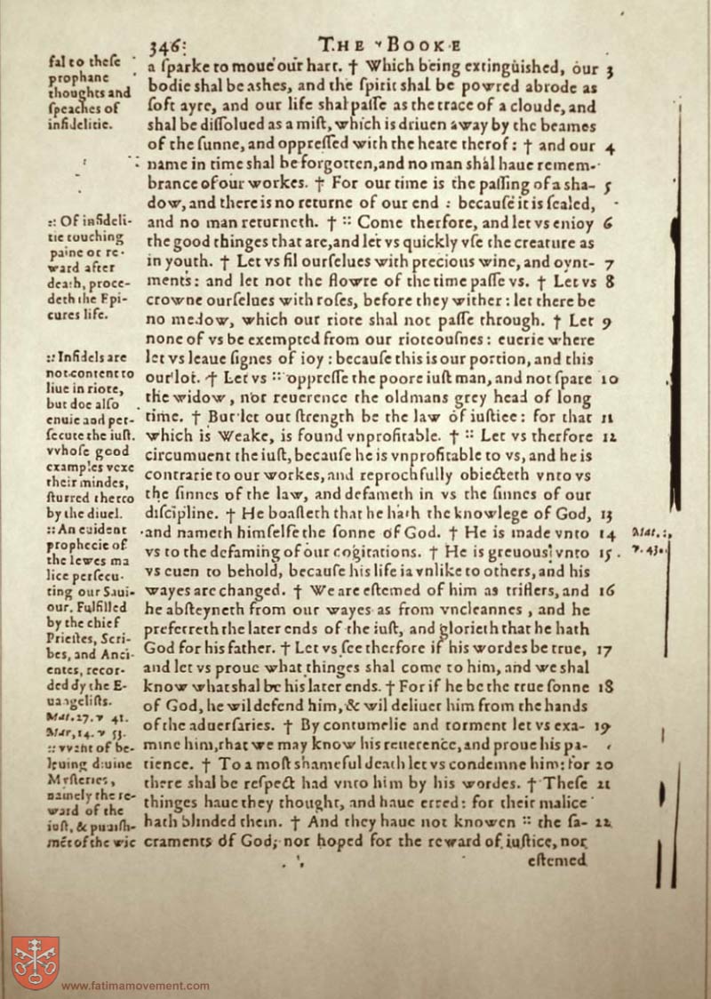 Original Douay Rheims Catholic Bible scan 1481