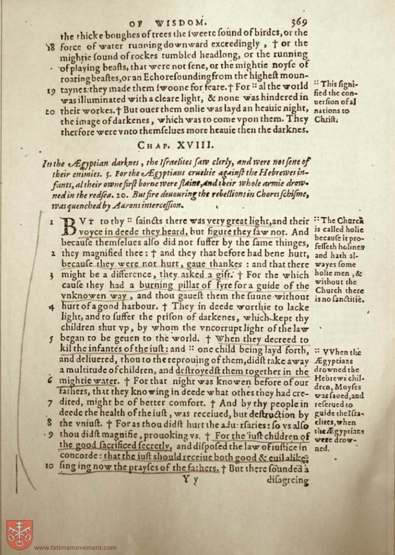 Original Douay Rheims Catholic Bible scan 1504