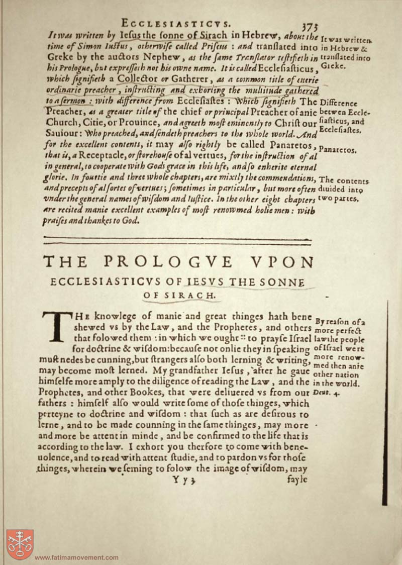 Original Douay Rheims Catholic Bible scan 0000