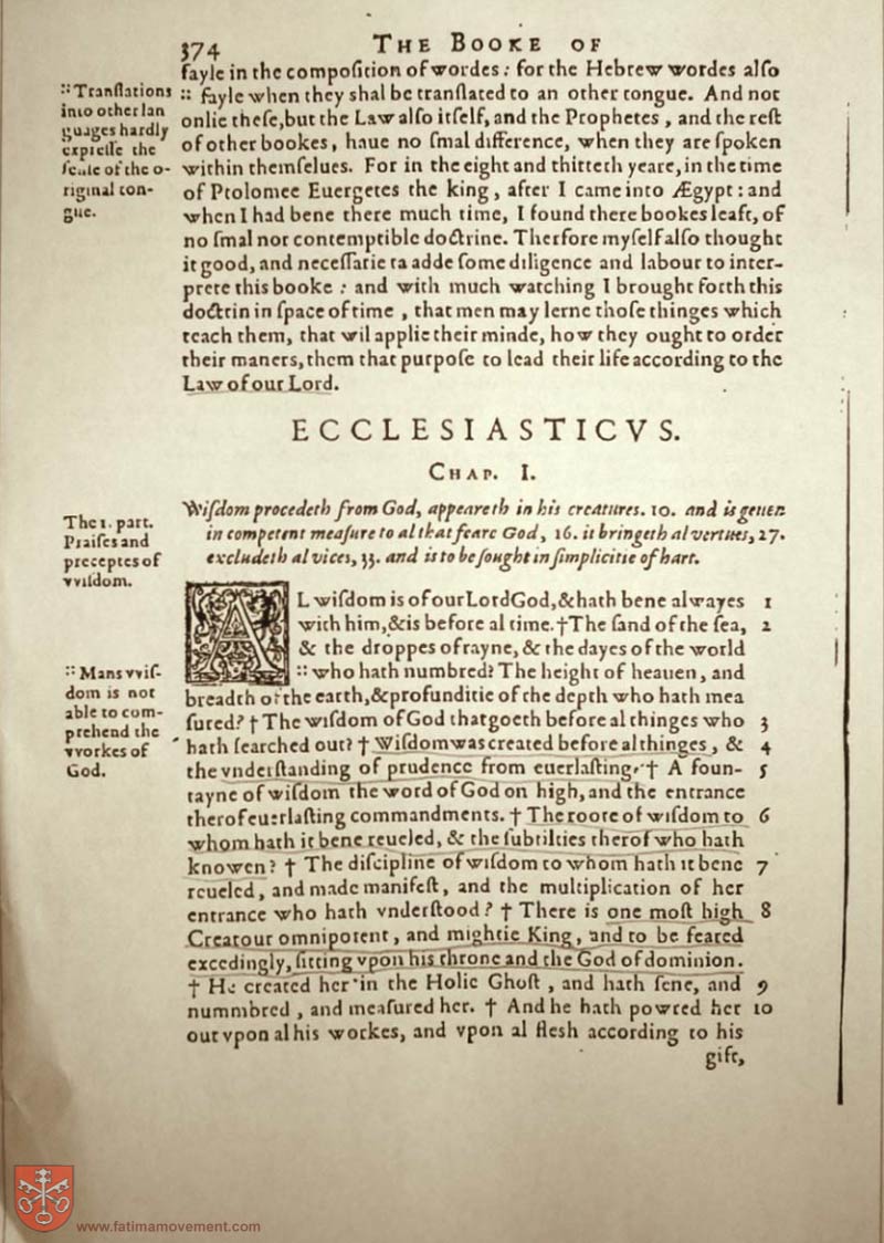 Original Douay Rheims Catholic Bible scan 1509