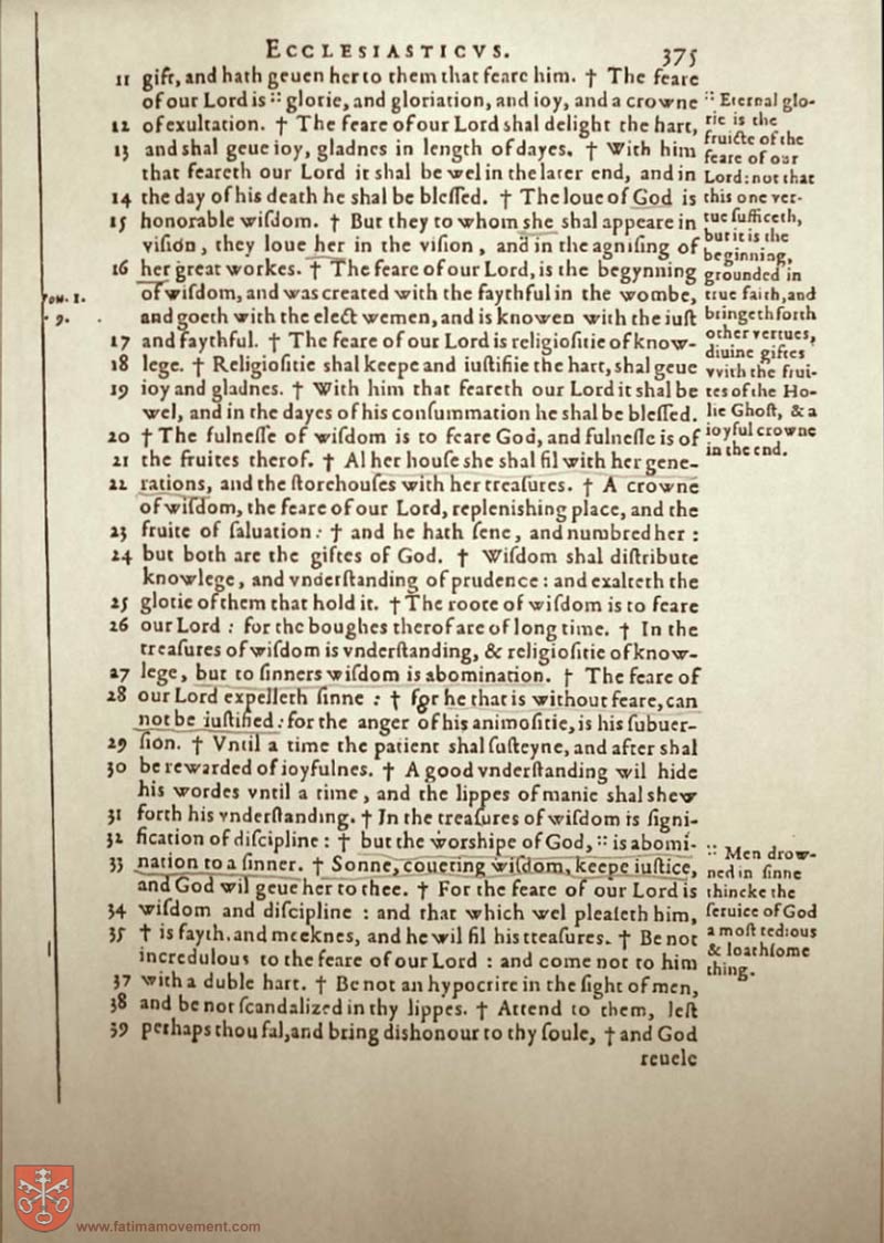 Original Douay Rheims Catholic Bible scan 1510