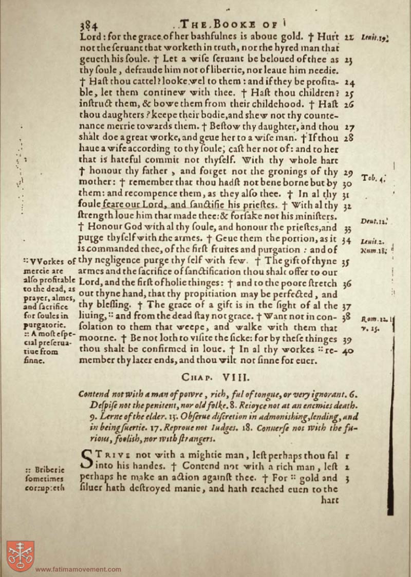 Original Douay Rheims Catholic Bible scan 1519