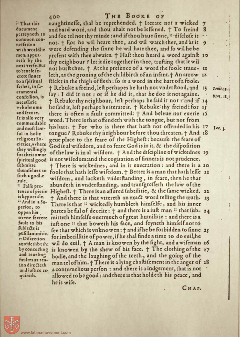 Original Douay Rheims Catholic Bible scan 1535