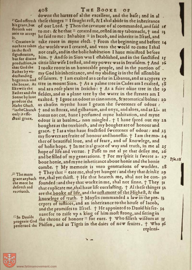 Original Douay Rheims Catholic Bible scan 0000