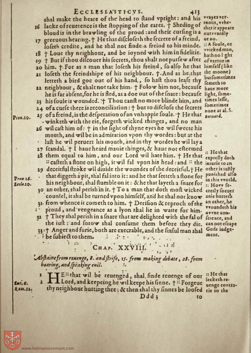 Original Douay Rheims Catholic Bible scan 0000