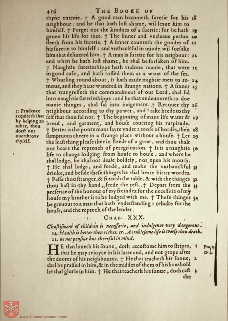 Original Douay Rheims Catholic Bible scan 1551