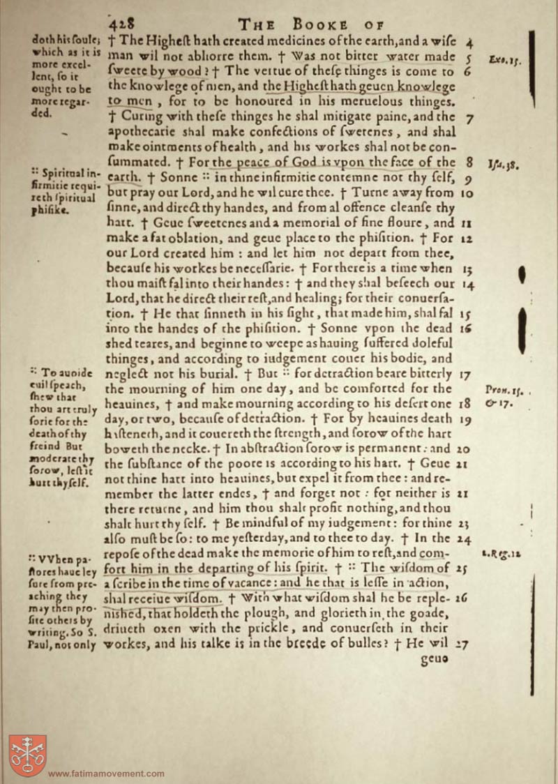 Original Douay Rheims Catholic Bible scan 1563