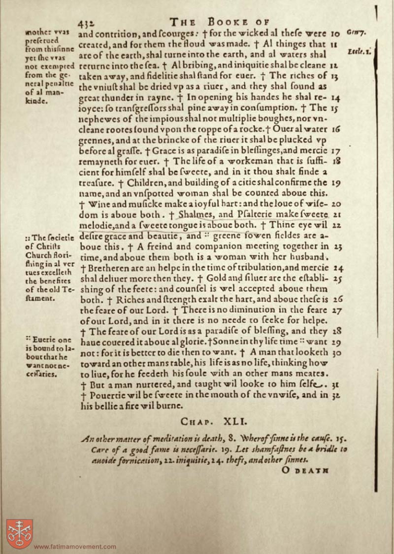 Original Douay Rheims Catholic Bible scan 1567