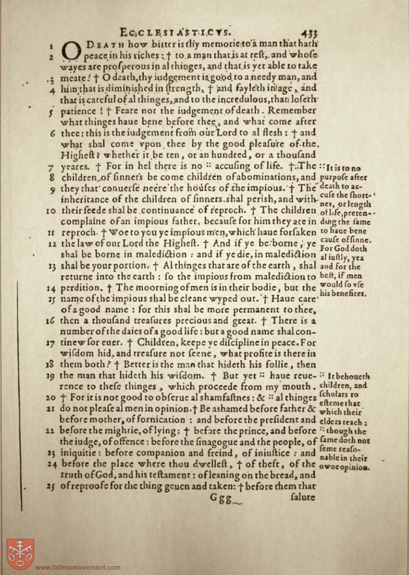 Original Douay Rheims Catholic Bible scan 1568