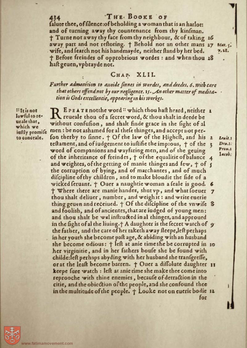 Original Douay Rheims Catholic Bible scan 1569