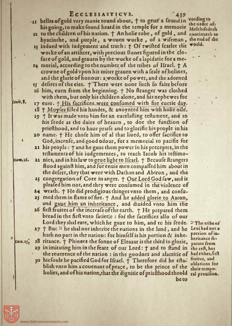 Original Douay Rheims Catholic Bible scan 1574