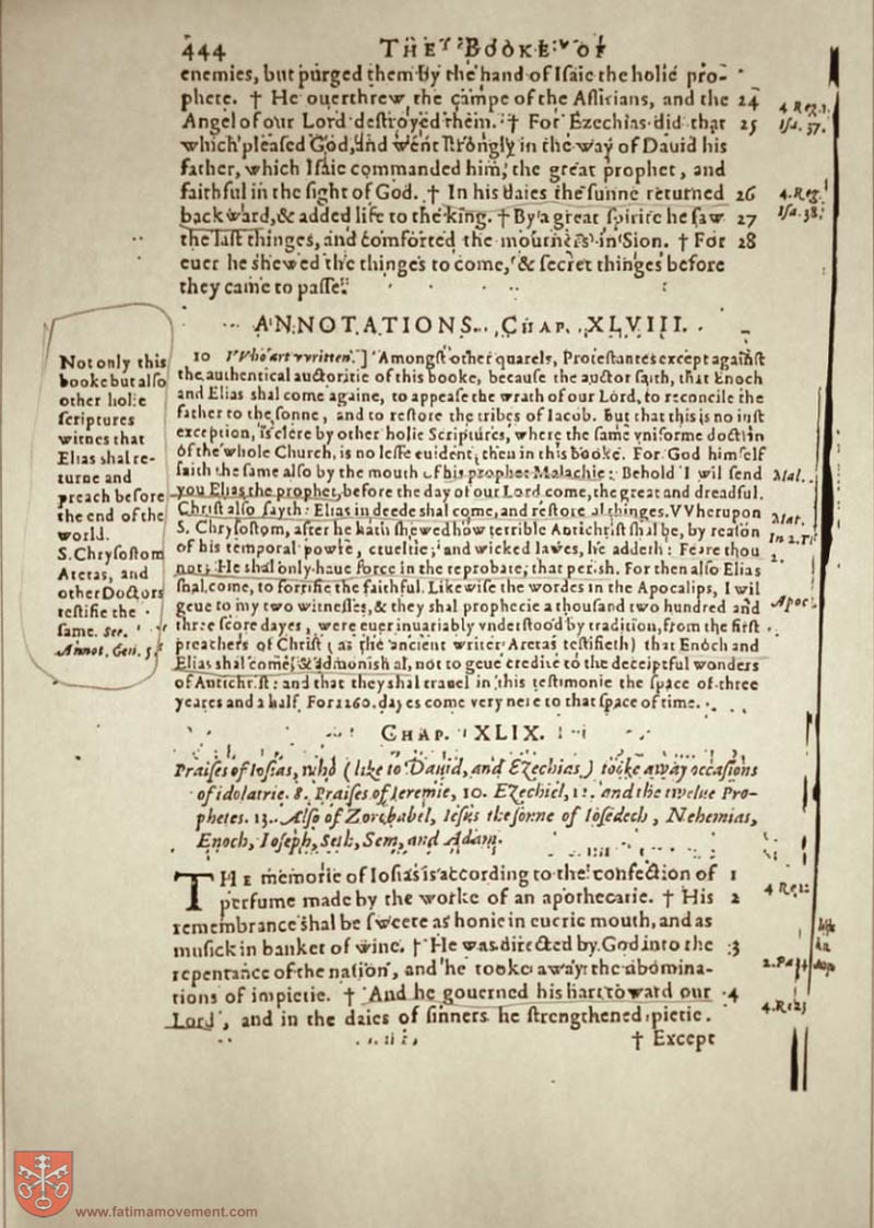 Original Douay Rheims Catholic Bible scan 1579