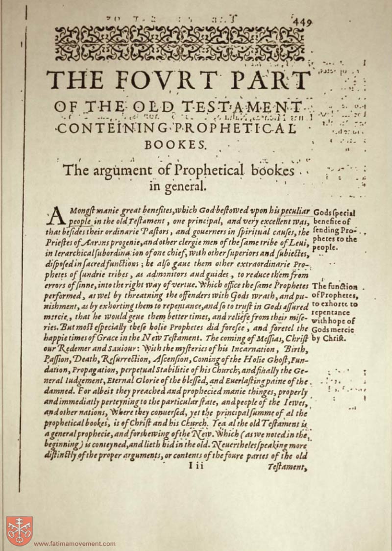 Original Douay Rheims Catholic Bible scan 1584
