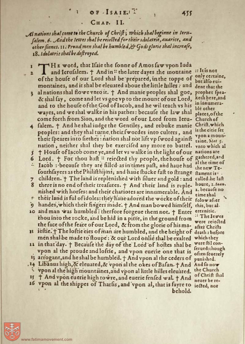 Original Douay Rheims Catholic Bible scan 1590