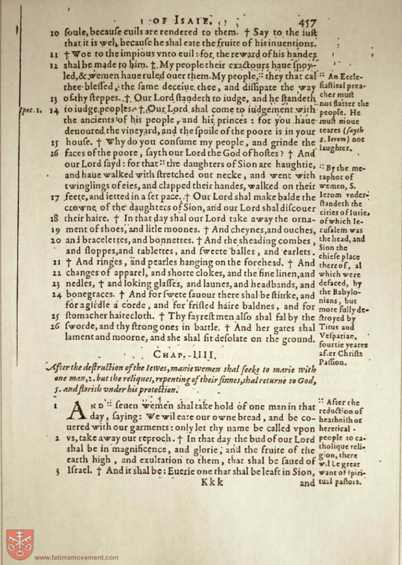 Original Douay Rheims Catholic Bible scan 1592