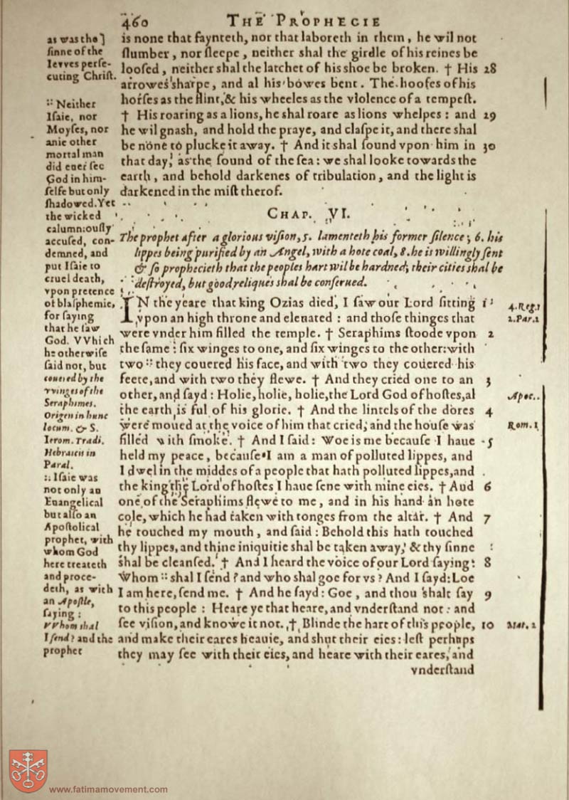 Original Douay Rheims Catholic Bible scan 1595