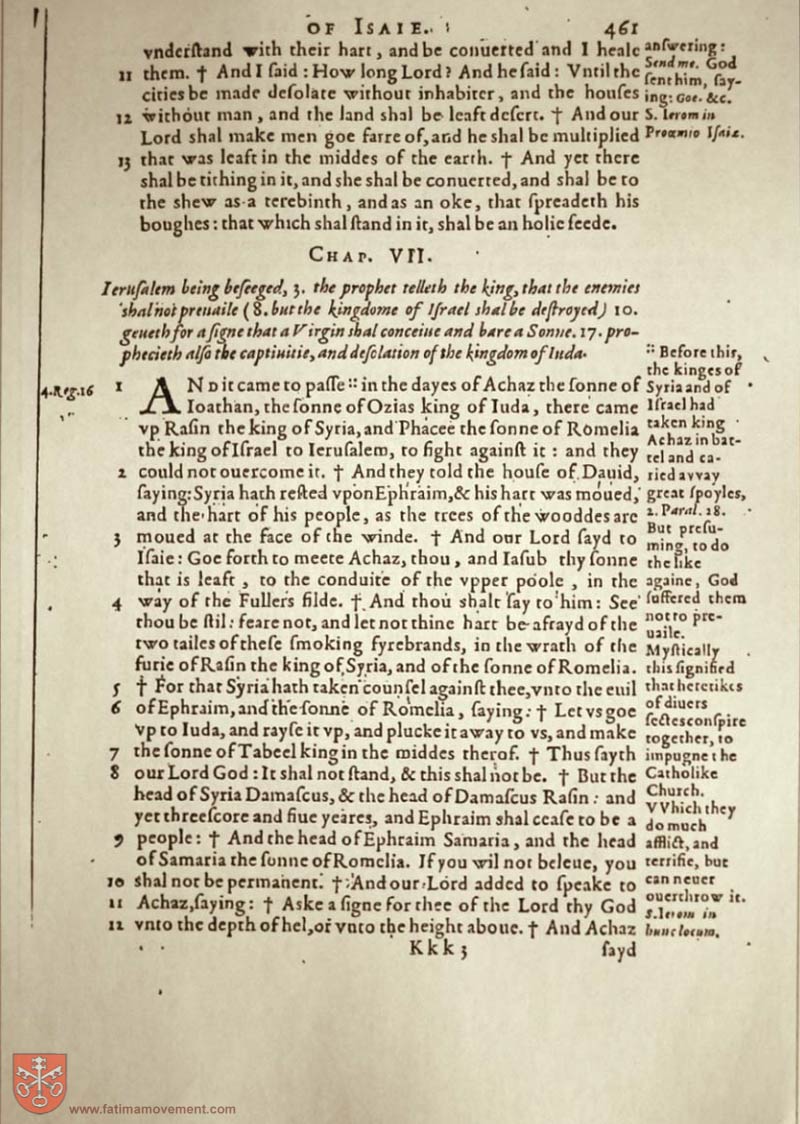 Original Douay Rheims Catholic Bible scan 0000