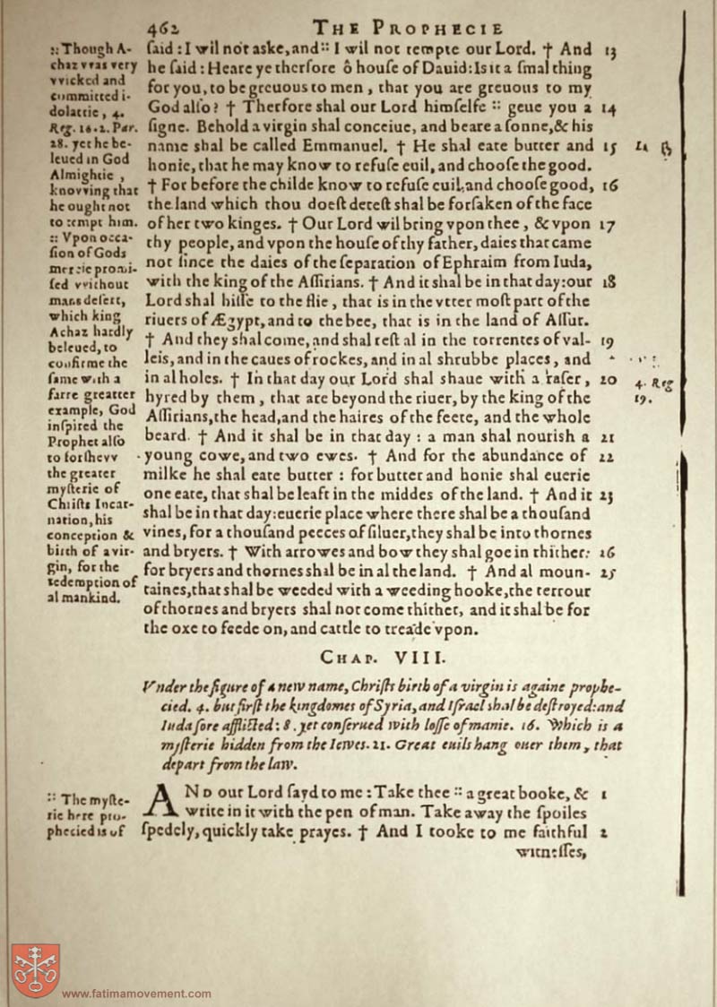 Original Douay Rheims Catholic Bible scan 1597