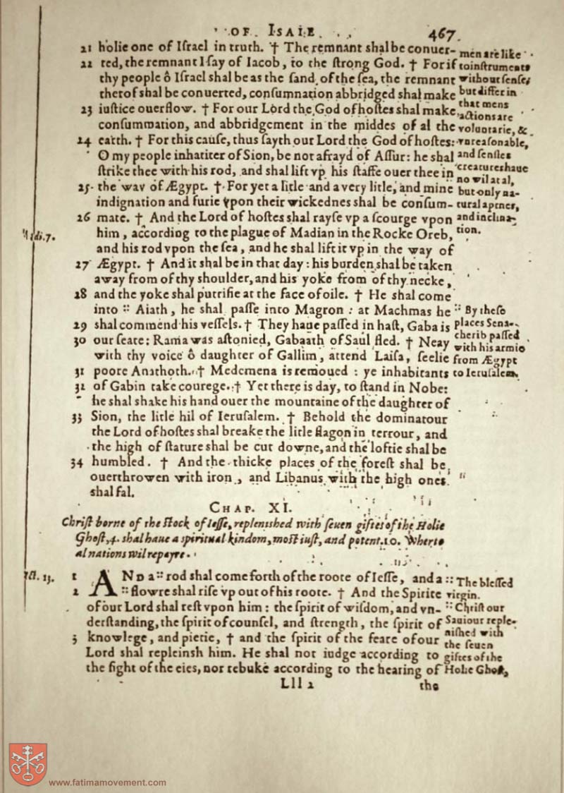 Original Douay Rheims Catholic Bible scan 1602