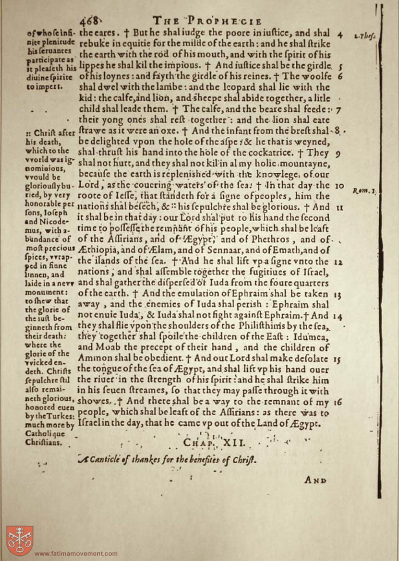 Original Douay Rheims Catholic Bible scan 1603