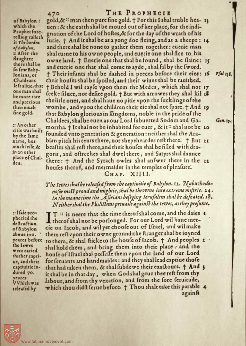 Original Douay Rheims Catholic Bible scan 1605