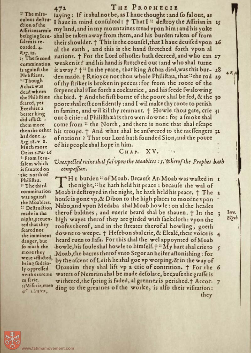 Original Douay Rheims Catholic Bible scan 1607