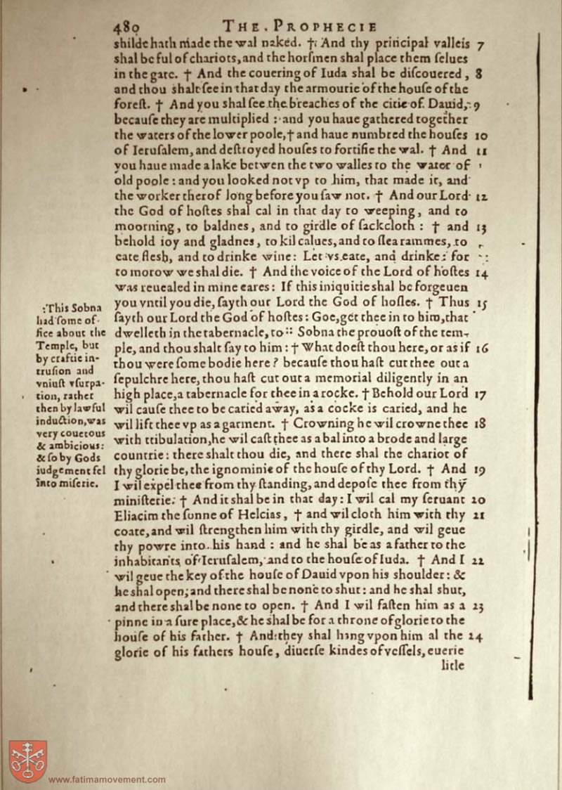 Original Douay Rheims Catholic Bible scan 1615