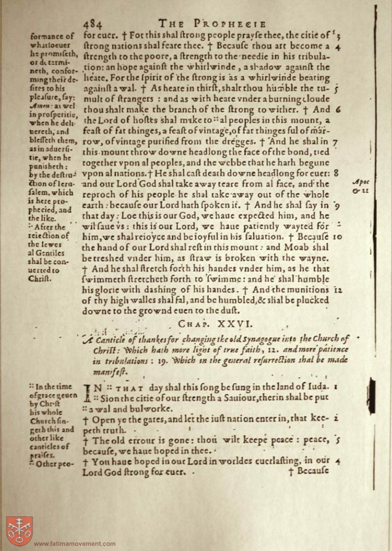 Original Douay Rheims Catholic Bible scan 1619