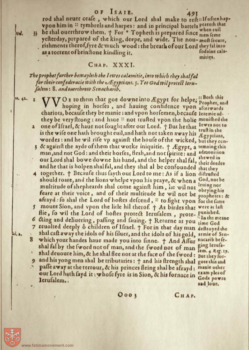 Original Douay Rheims Catholic Bible scan 1628