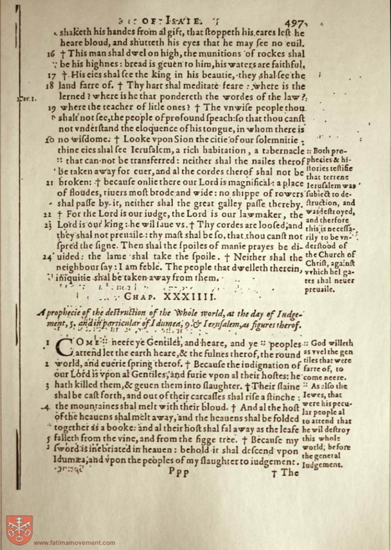 Original Douay Rheims Catholic Bible scan 1632