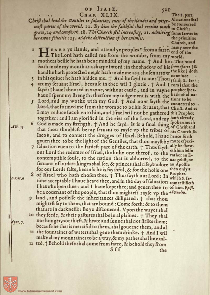 Original Douay Rheims Catholic Bible scan 1656