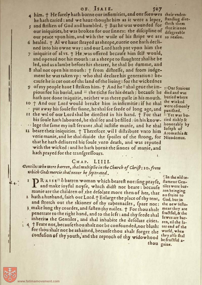 Original Douay Rheims Catholic Bible scan 1662