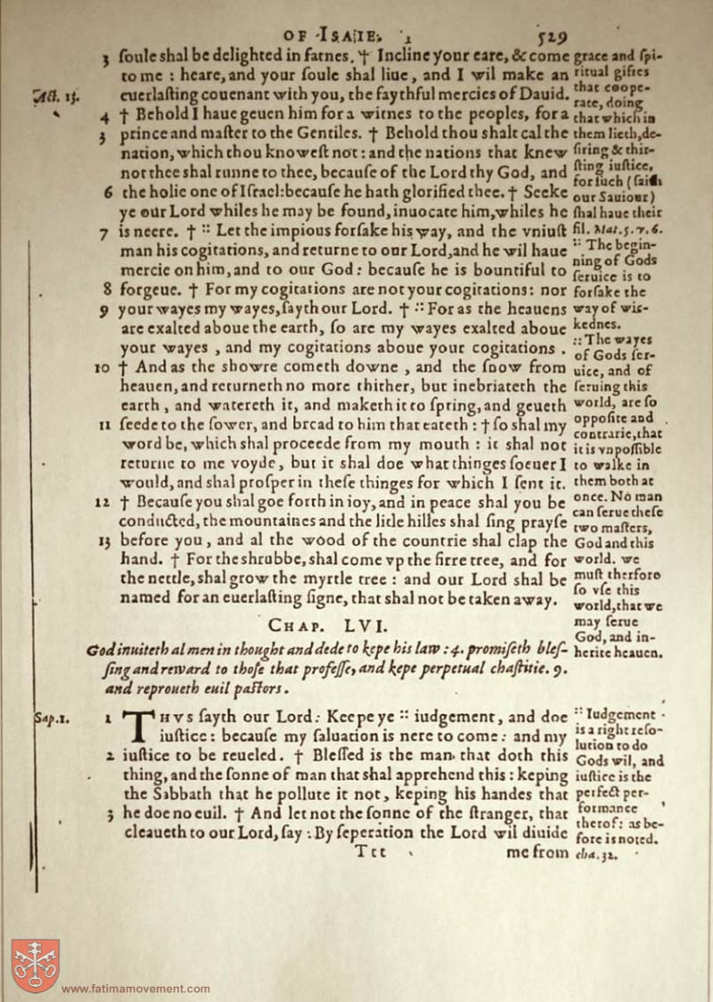 Original Douay Rheims Catholic Bible scan 1664