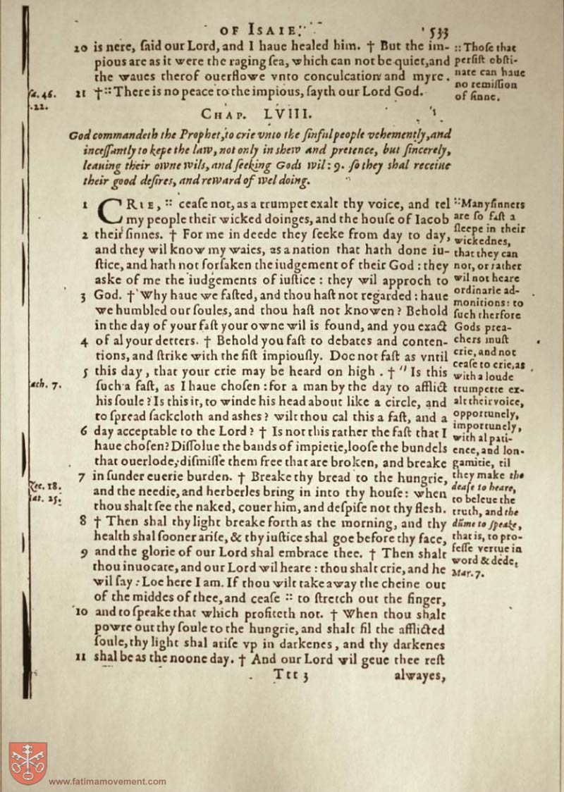 Original Douay Rheims Catholic Bible scan 1668