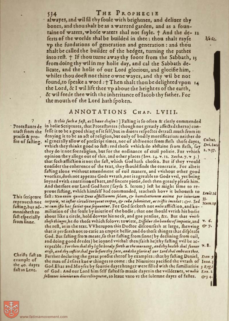Original Douay Rheims Catholic Bible scan 1669