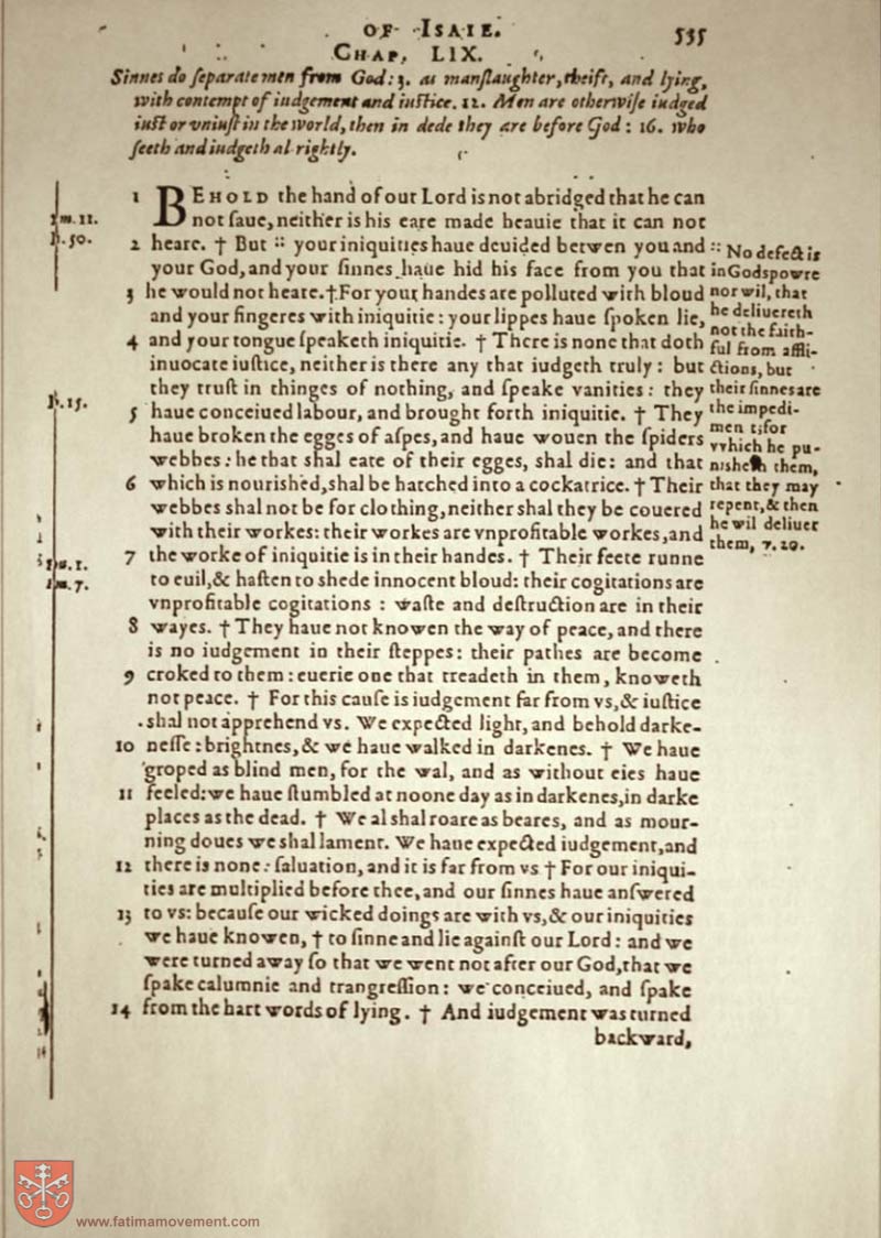 Original Douay Rheims Catholic Bible scan 1670