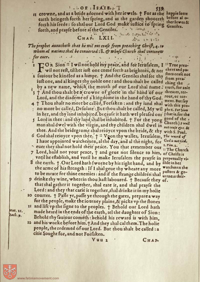 Original Douay Rheims Catholic Bible scan 1674