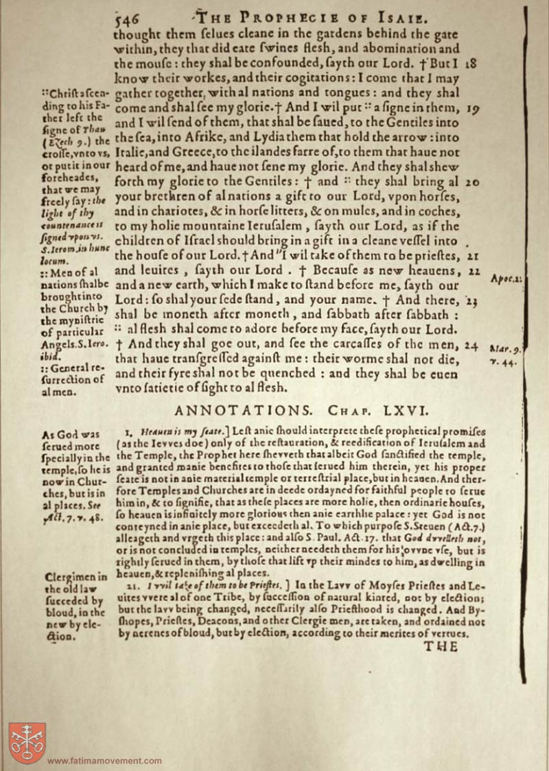 Original Douay Rheims Catholic Bible scan 1681
