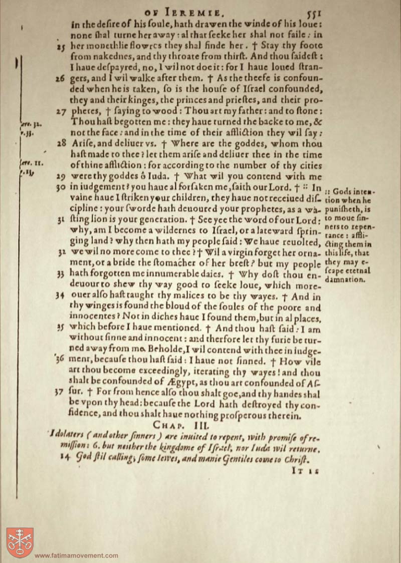 Original Douay Rheims Catholic Bible scan 1686