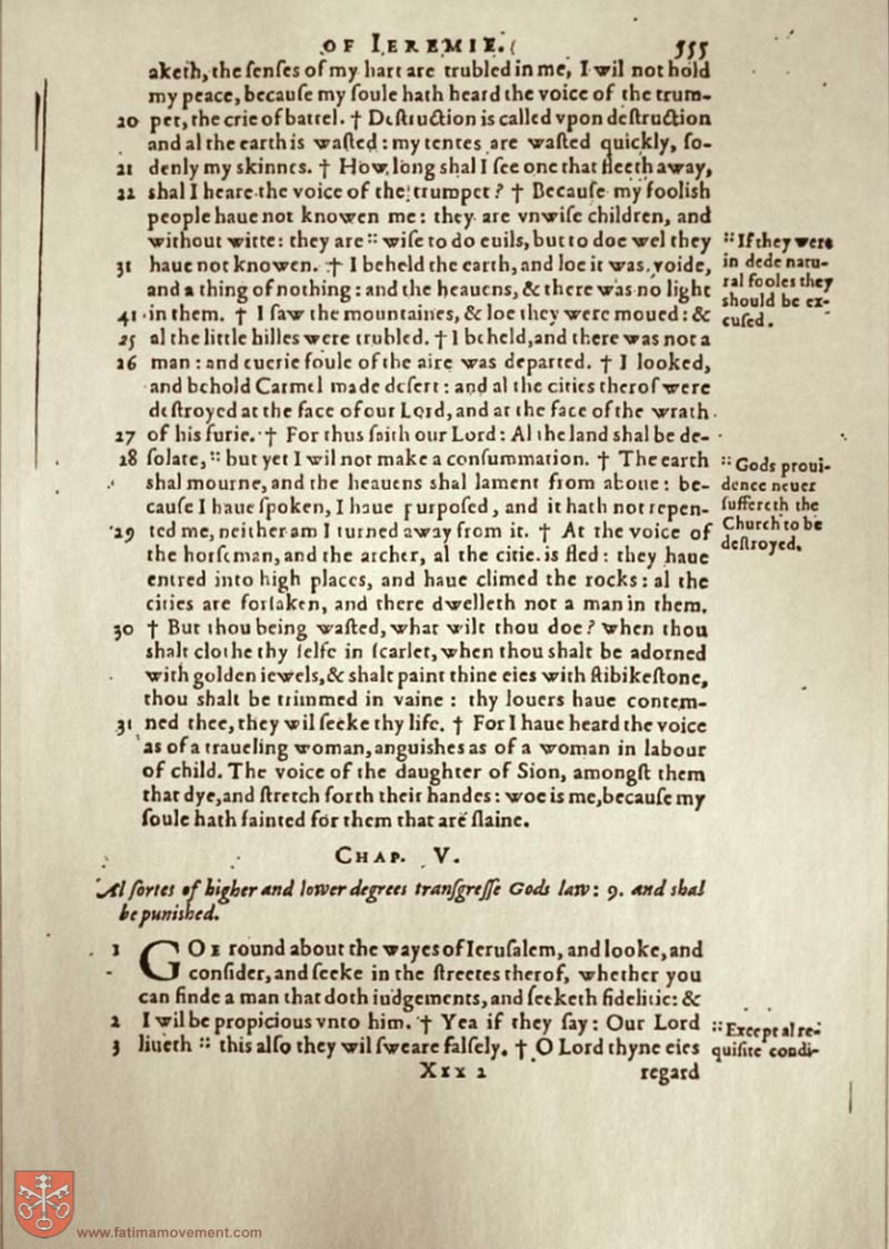 Original Douay Rheims Catholic Bible scan 1690