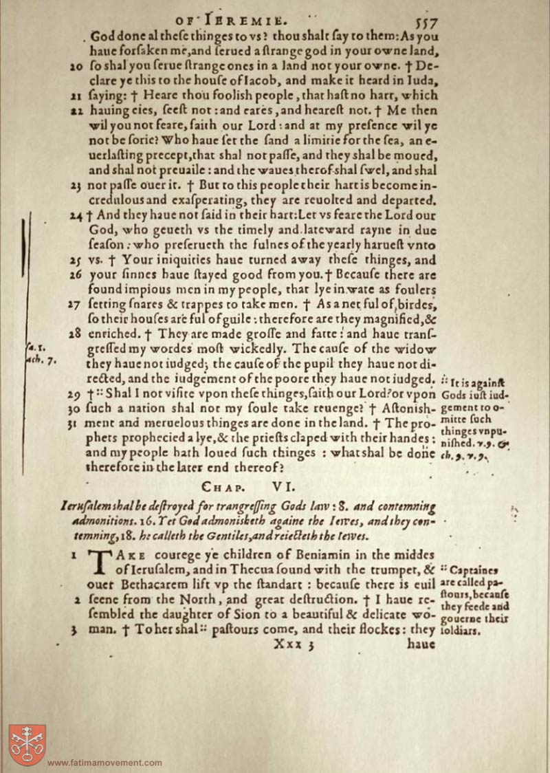 Original Douay Rheims Catholic Bible scan 1692