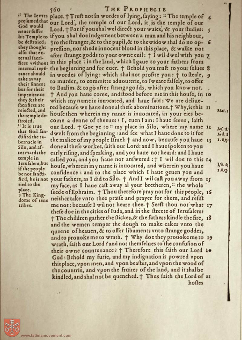 Original Douay Rheims Catholic Bible scan 1695
