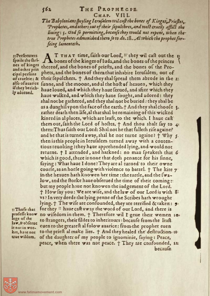 Original Douay Rheims Catholic Bible scan 1697