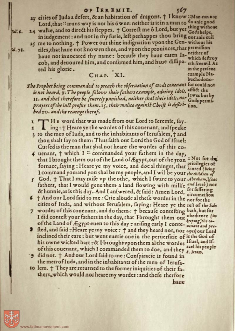 Original Douay Rheims Catholic Bible scan 1702