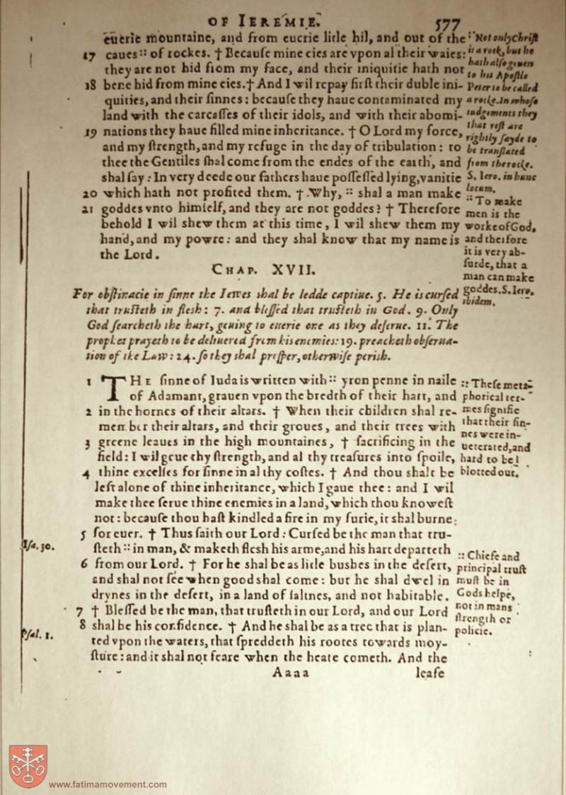 Original Douay Rheims Catholic Bible scan 1712