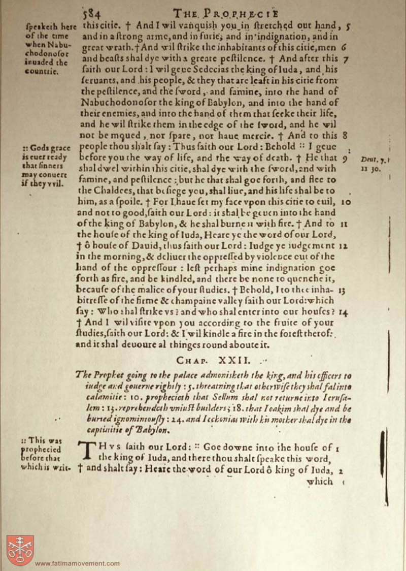 Original Douay Rheims Catholic Bible scan 1719